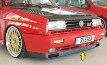 Rieger Tuning voorbumper spoiler lip VW Golf 2
