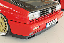 Rieger Tuning voorbumper spoiler lip VW Golf 2