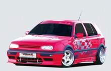 Rieger Tuning voorspoiler lip VW Golf 3