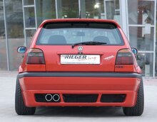 Rieger Tuning achterbumper verlenging VW Golf 3