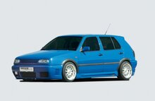 Rieger Tuning voorbumper RS-Four-Look VW Golf 3