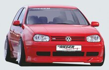 Rieger Tuning voorspoiler lip VW Golf 4