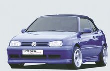 Rieger Tuning voorspoiler lip VW Golf 4