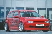 Rieger Tuning voorspoiler verlenging VW Golf 4
