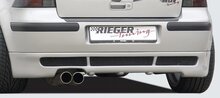 Rieger Tuning achterbumper verlenging VW Golf 4