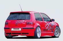 Rieger Tuning achterbumper verlenging VW Golf 4