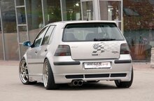 Rieger Tuning achterbumper verlenging VW Golf 4