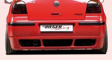 Rieger Tuning achterbumper verlenging VW Golf 4
