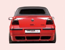 Rieger Tuning achterbumper verlenging VW Golf 4