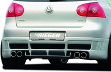 Rieger Tuning diffusor VW Golf 5