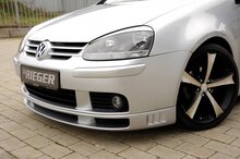 Rieger Tuning voorbumper spoiler lip VW Golf 5