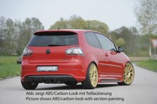 Rieger Tuning achterbumper verlenging VW Golf 5