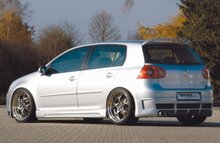 Rieger Tuning achterbumper verlenging VW Golf 5