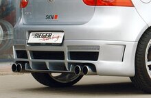 Rieger Tuning achterbumper verlenging VW Golf 5