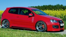 Rieger Tuning voorbumper spoiler lip VW Golf 5 / Jetta 3