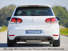 Rieger Tuning diffuser VW Golf 6