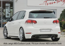 Rieger Tuning achterbumper verlenging VW Golf 6