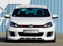 Rieger Tuning voorspoiler lip VW Golf 6
