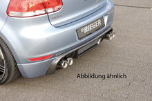 Rieger Tuning achterbumper verlenging VW Golf 6