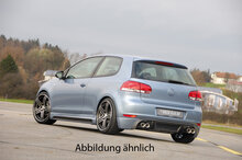 Rieger Tuning achterbumper verlenging VW Golf 6