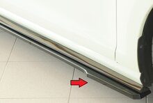 Rieger Tuning sideskirt aanzetstuk Rechts VW Golf 7