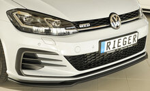 Rieger Tuning voorsplitter alleen voor GTI/GTD/GTE VW Golf 7
