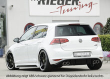 Rieger Tuning diffuser VW Golf 7
