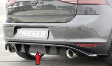 Rieger Tuning diffuser VW Golf 7