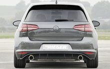 Rieger Tuning diffuser VW Golf 7