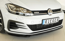 Rieger Tuning voorsplitter alleen voor GTI/GTD/GTE VW Golf 7