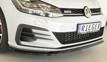 Rieger Tuning voorsplitter alleen voor GTI/GTD/GTE VW Golf 7