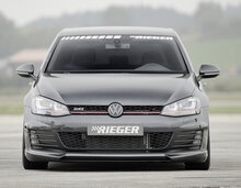 Rieger Tuning voorspoiler lip VW Golf 7
