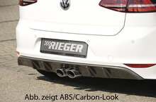 Rieger Tuning diffuser VW Golf 7