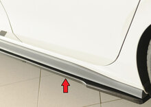 Rieger Tuning sideskirt aanzetstuk Links VW Golf 8