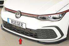 Rieger Tuning voorsplitter alleen voor GTI/GTD/GTE VW Golf 8