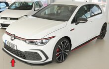 Rieger Tuning voorsplitter alleen voor GTI/GTD/GTE VW Golf 8