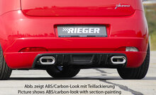 Rieger Tuning achterbumper verlenging Fiat Grande Punto [199]