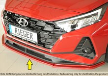 Rieger Tuning splitter Hyundai i20N