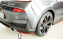 Rieger Tuning achterbumper aanzetstuk lateraal, rechts Hyundai i30 N
