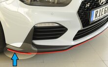 Rieger Tuning splitter lateraal, rechts Hyundai i30 N