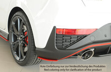 Rieger Tuning achterbumper aanzetstuk lateraal, links Hyundai i30 N