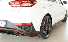 Rieger Tuning achterbumper aanzetstuk lateraal, rechts Hyundai i30 N