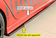Rieger Tuning sideskirt aanzetstuk Rechts Cupra Leon [KL]