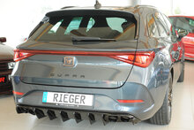 Rieger Tuning diffuser (voor auto's met trekhaak) Cupra Leon [KL]