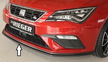 Rieger Tuning voor splitter Seat Leon FR / Leon Cupra 5F