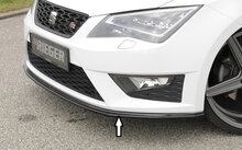 Rieger Tuning voorsplitter Seat Leon FR 5F / Leon Cupra 5F