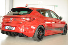 Rieger Tuning diffuser voor originele uitlaatdemper Seat Leon KL