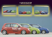 Rieger Tuning sideskirt Rechts Seat Lupo 6X / Arosa 6H