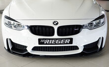 Rieger Tuning voorsplitter voor voorbumper BMW M3 / M4 F80/82