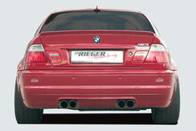Rieger Tuning achterbumper verlenging CS-Look BMW M3 E46